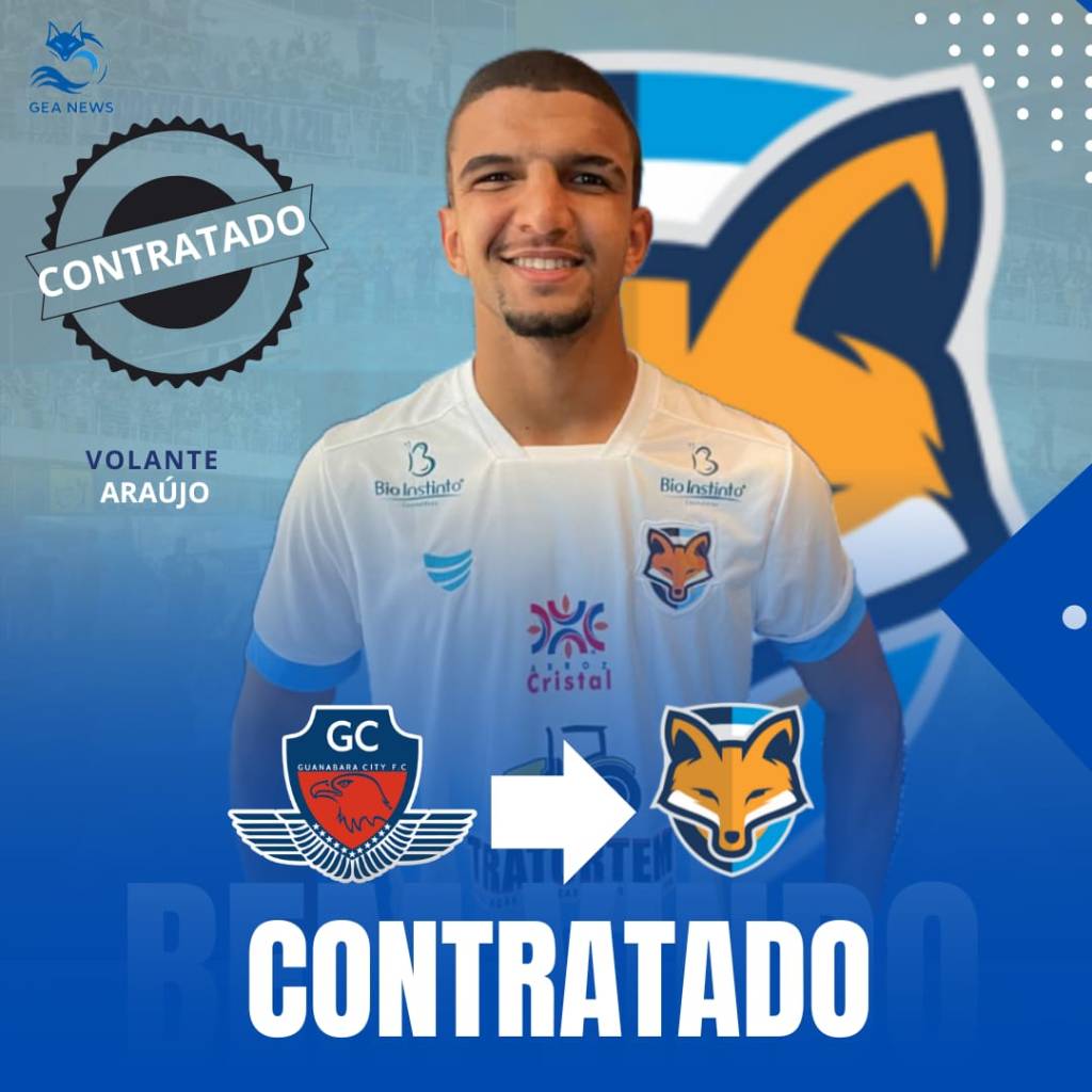 VOLANTE ARAÚJO É O NOVO REFORÇO DO GRÊMIO&nbsp;ANÁPOLIS
