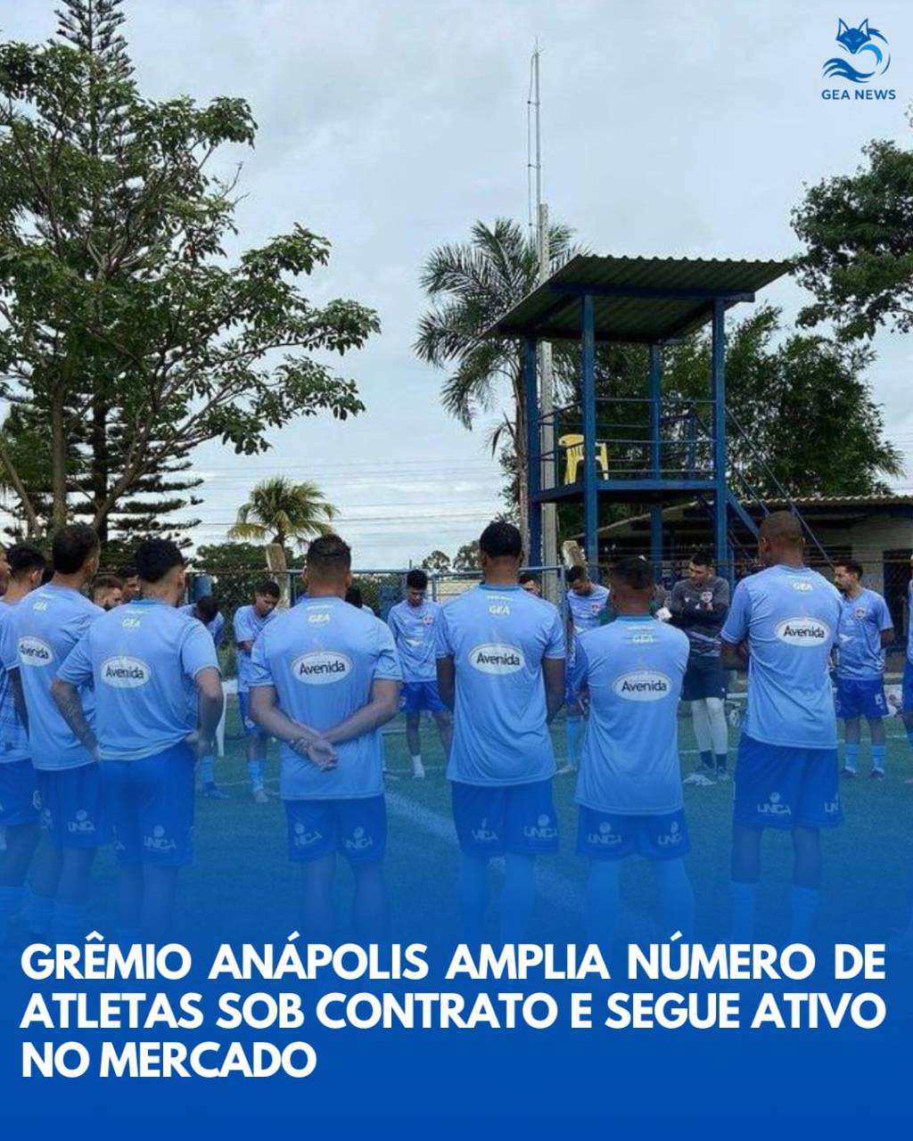 GRÊMIO ANÁPOLIS AMPLIA NÚMERO DE ATLETAS SOB CONTRATO E SEGUE ATIVO NO&nbsp;MERCADO